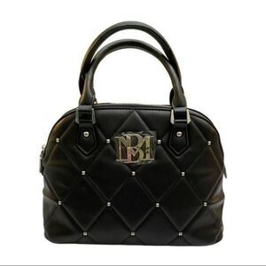 Badgley Mischka Big Quilted Dome Bag with …